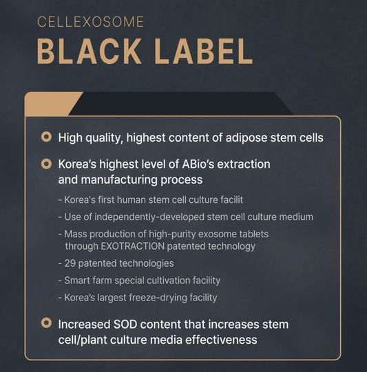 CellExosome Black Label Hair exosome treatment for scalp and hair loss
Professional Korean exosome hair therapy for clinics and resellers