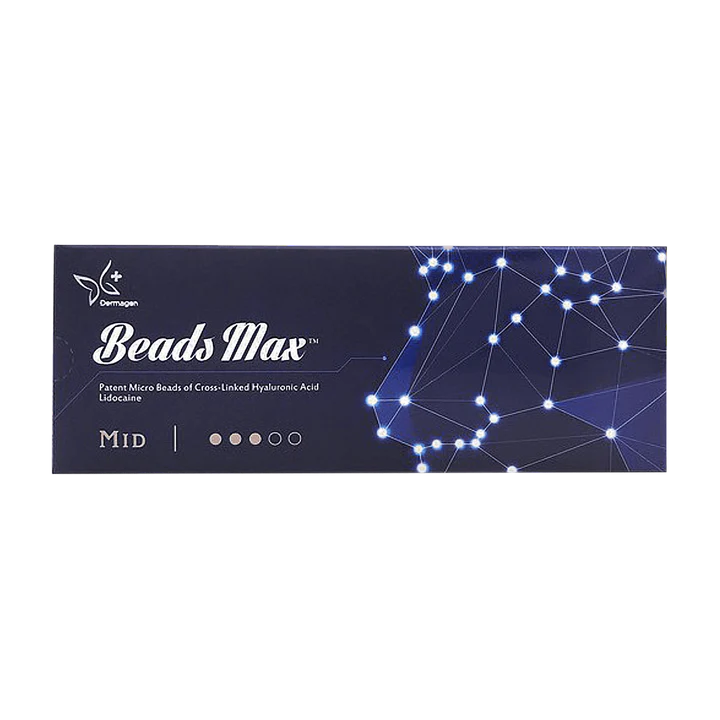 Beads Max Mid HA filler for facial volume and deep wrinkle correction
Korean mid-density dermal filler for clinics and resellers