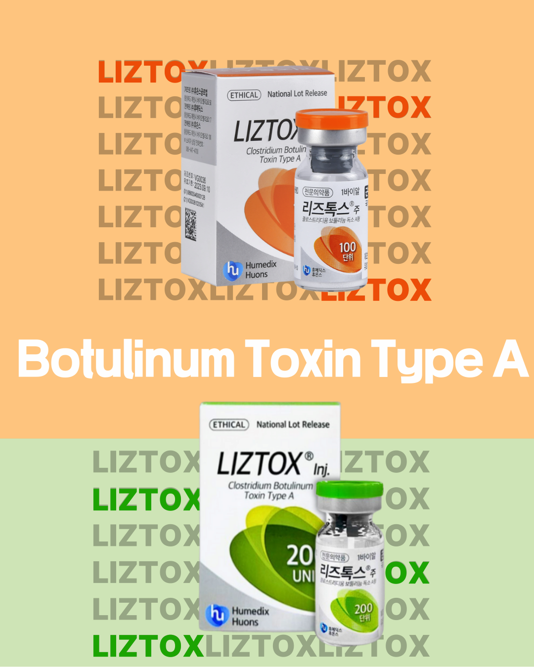Liztox 100 Units – Botulinum Toxin Type A for Wrinkles & Slimming | Wholesale Injectable