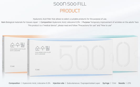 Soonsoo Fill – Korean HA Filler for Volume Restoration | Wholesale Injectable Supply