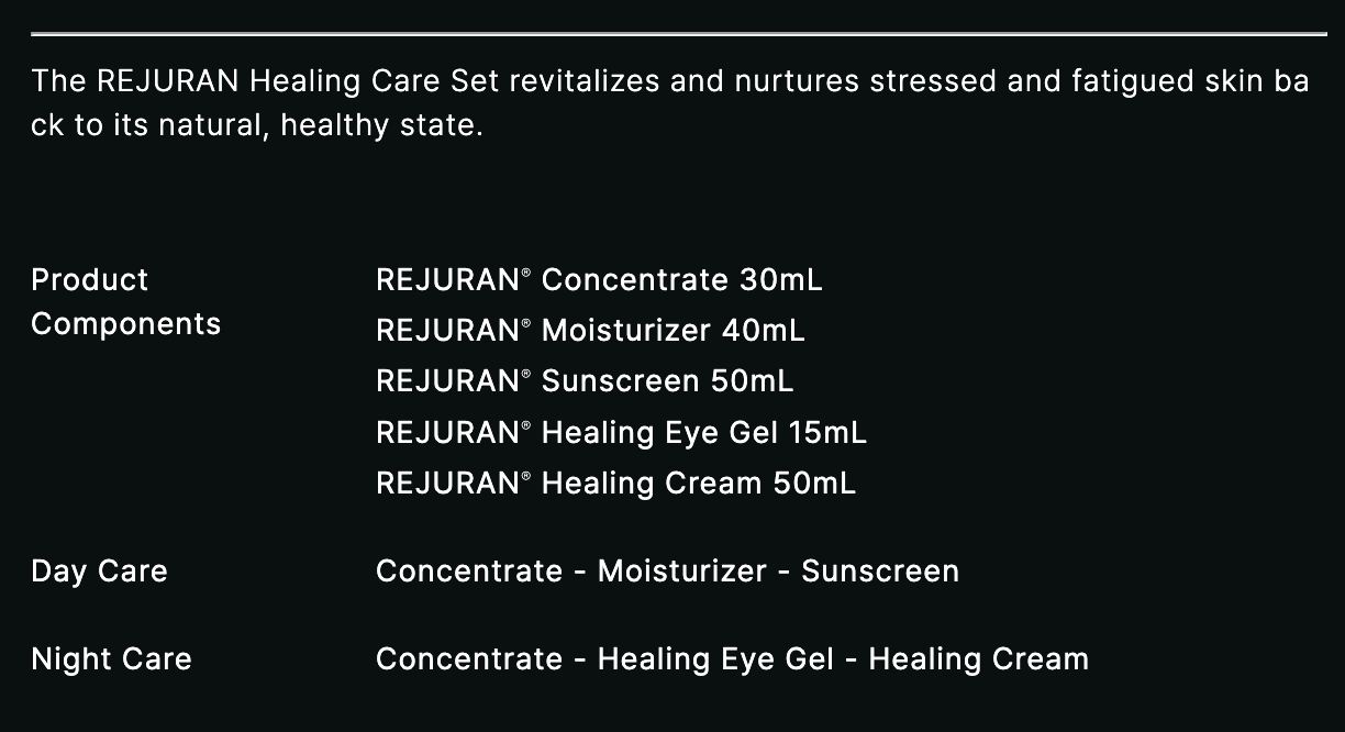 Rejuran- Healing Care Set Rejuran