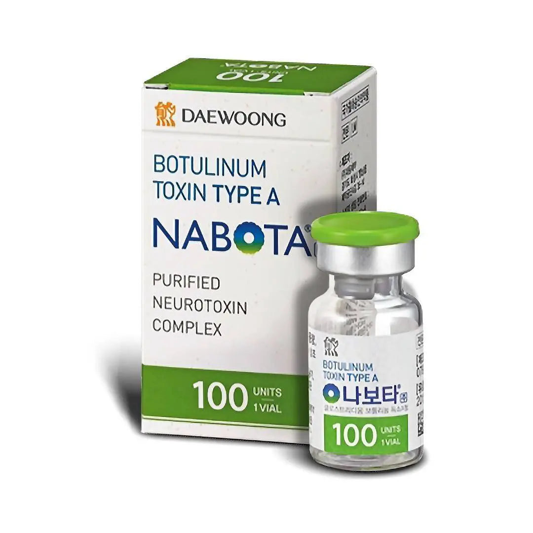 Nabota 100 Units – Korean Botulinum Toxin by Daewoong | FDA-Approved | Wholesale Supply