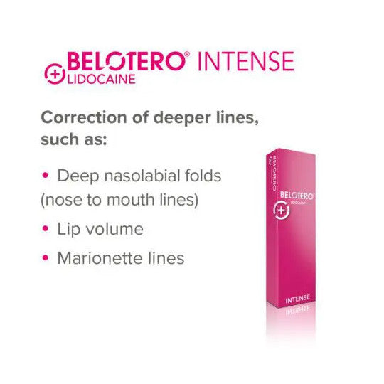 Belotero Intense – HA Dermal Filler for Deep Wrinkles & Lip Volume | Wholesale Injectable Supply