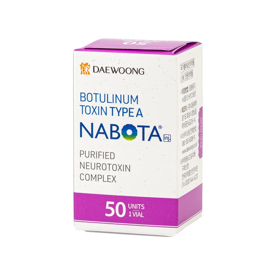 Nabota 50 Units – Korean Botulinum Toxin for Wrinkle Treatment | Wholesale Injectable Supply