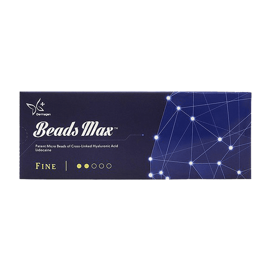 Beads Max Fine filler for fine lines and wrinkle smoothing
Light hyaluronic acid filler for forehead and crow’s feet
