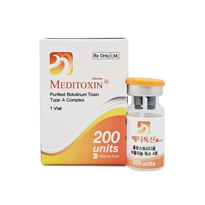 Meditoxin 200 Units – Botulinum Toxin Type A by Medytox | Wholesale Injectable Supply

